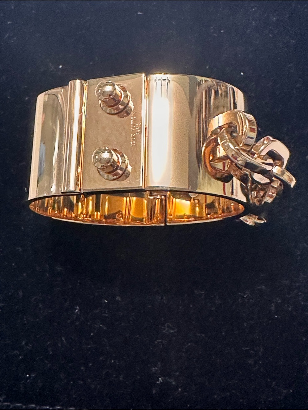 Louis Vuitton Lock Me Manchette Cuff Bracelet